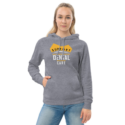"Support Dental Care" Unisex hoodie - Kangaroo pocket - (AU/NZ customers only)